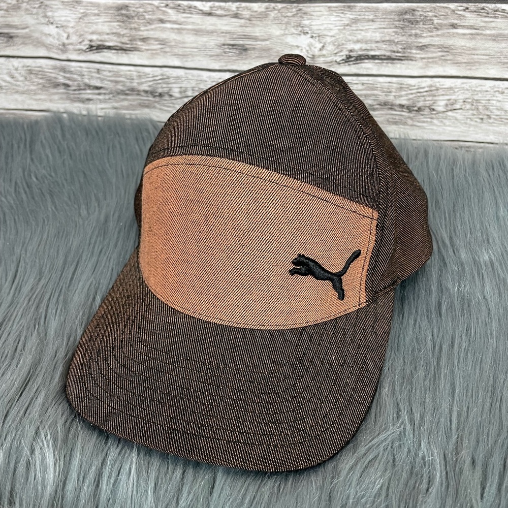 Brown PUMA Snapback hat